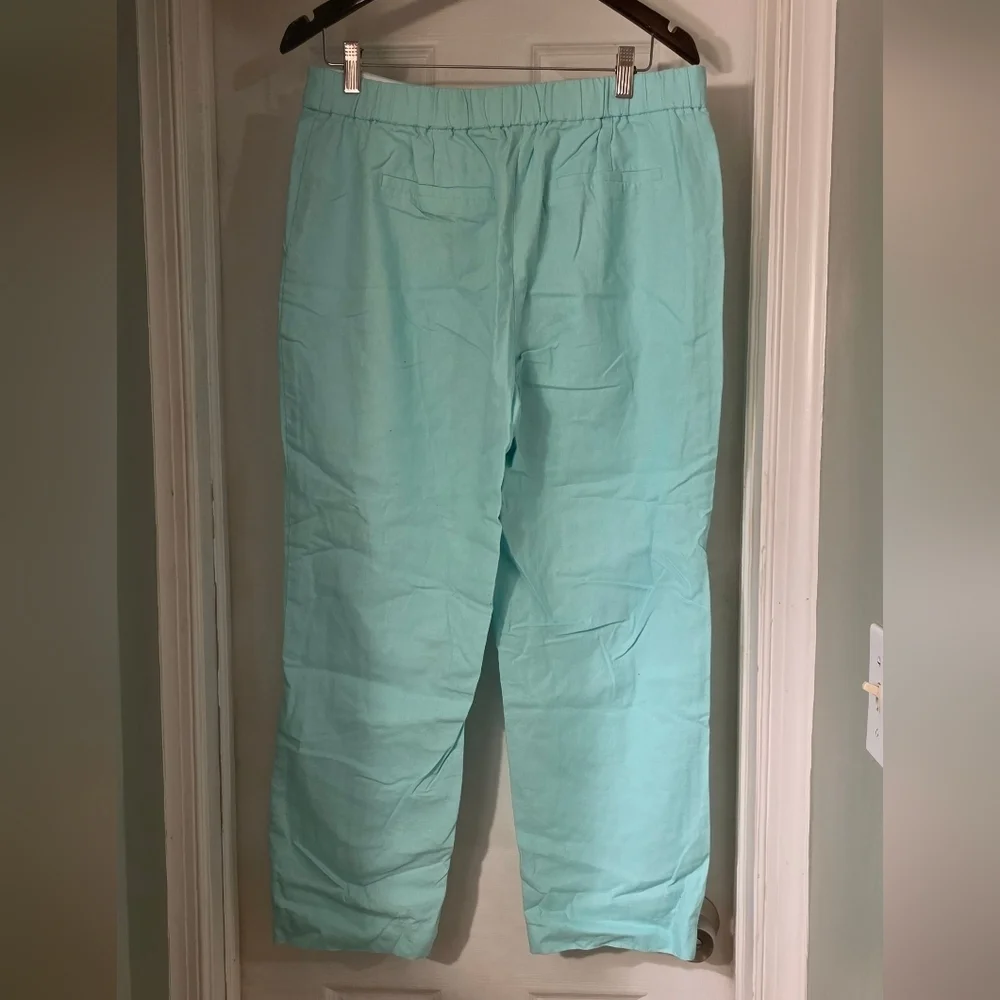 J. Crew Factory Linen-Cotton Blend Sailor Pants - Picture 2 of 5